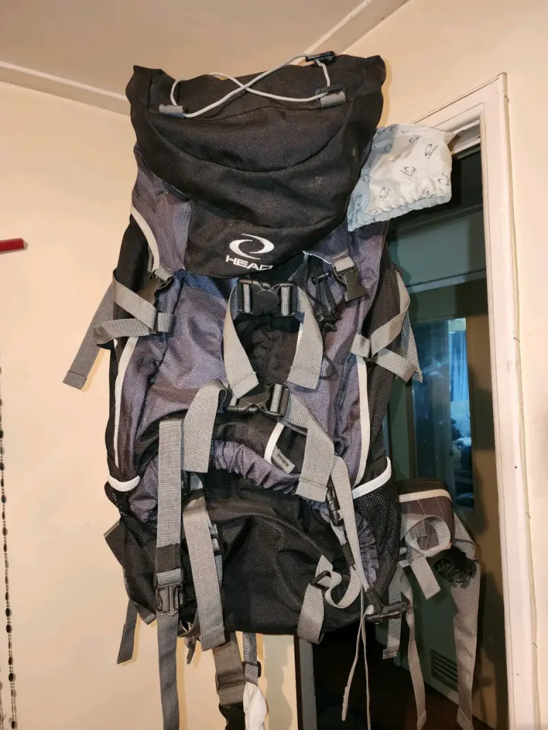 Mochila Camping Head 70LT + Rain Cover - 3
