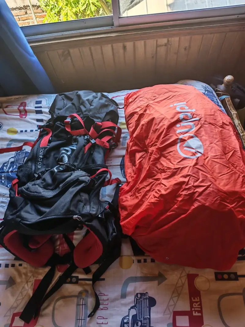 Mochila de trekking Lippi Roca 50L negra - 3