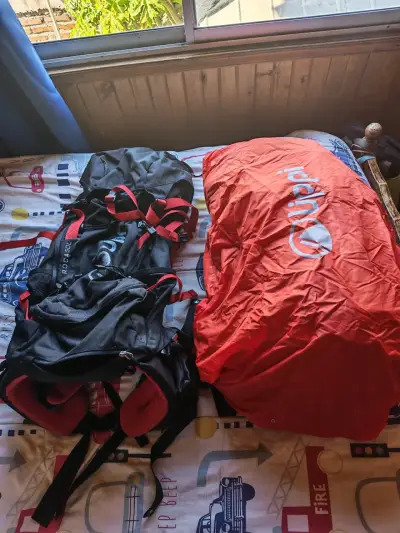Mochila de trekking Lippi Roca 50L negra - miniatura 3