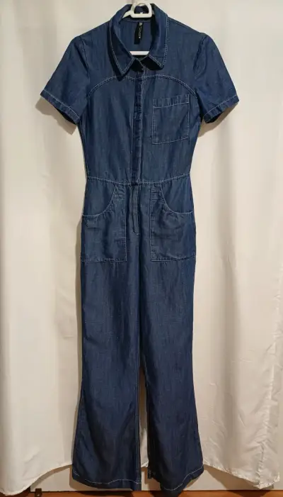 Enterito de mezclilla azul Zara - Talla S - miniatura 1