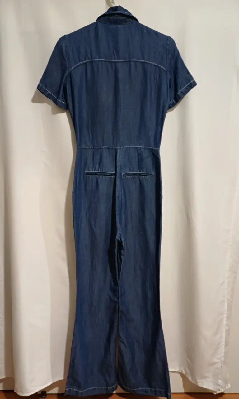Enterito de mezclilla azul Zara - Talla S - 2