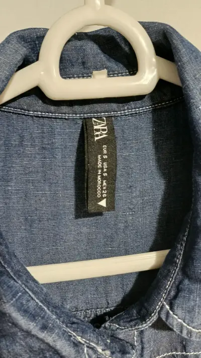 Enterito de mezclilla azul Zara - Talla S - miniatura 3