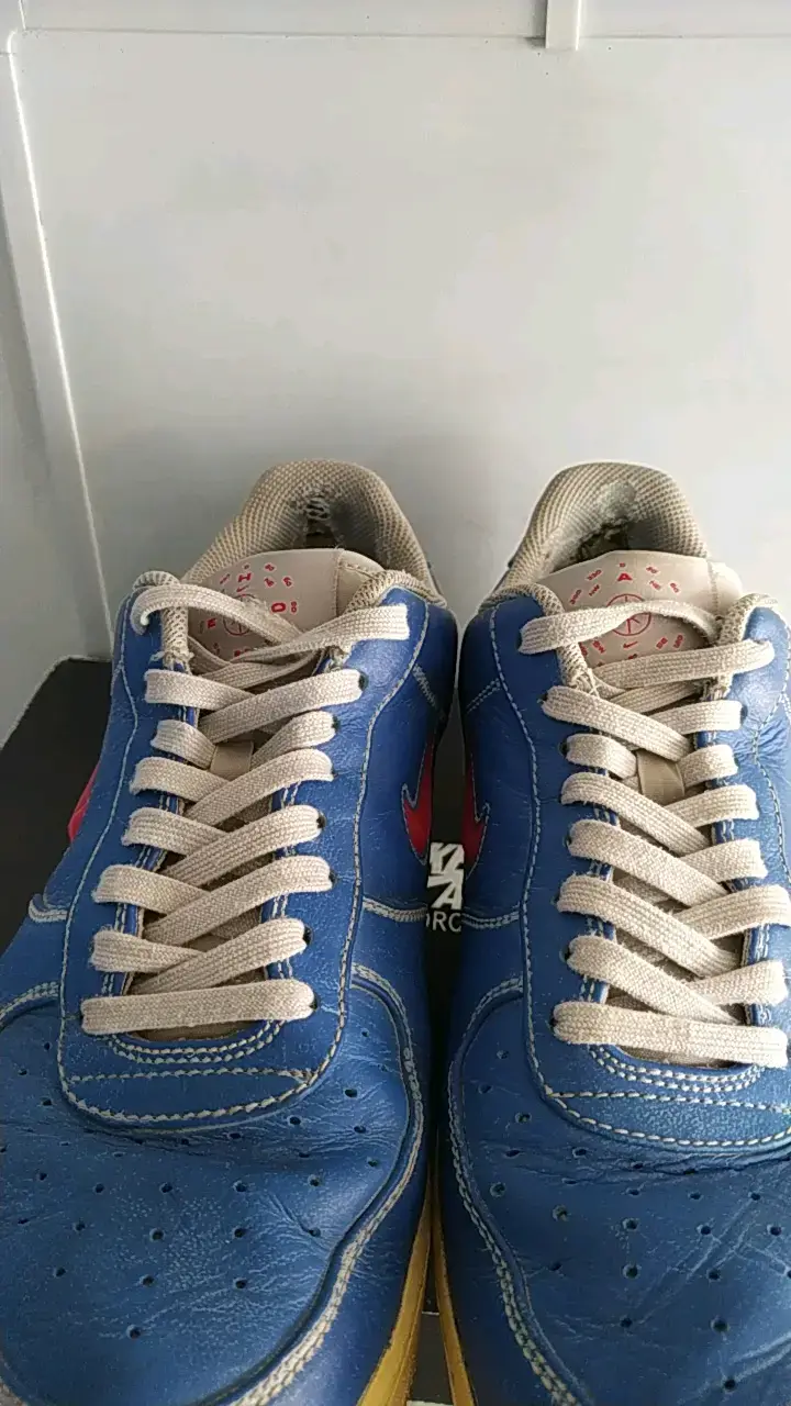 Zapatillas deportivas azules Nike Air Force - 3
