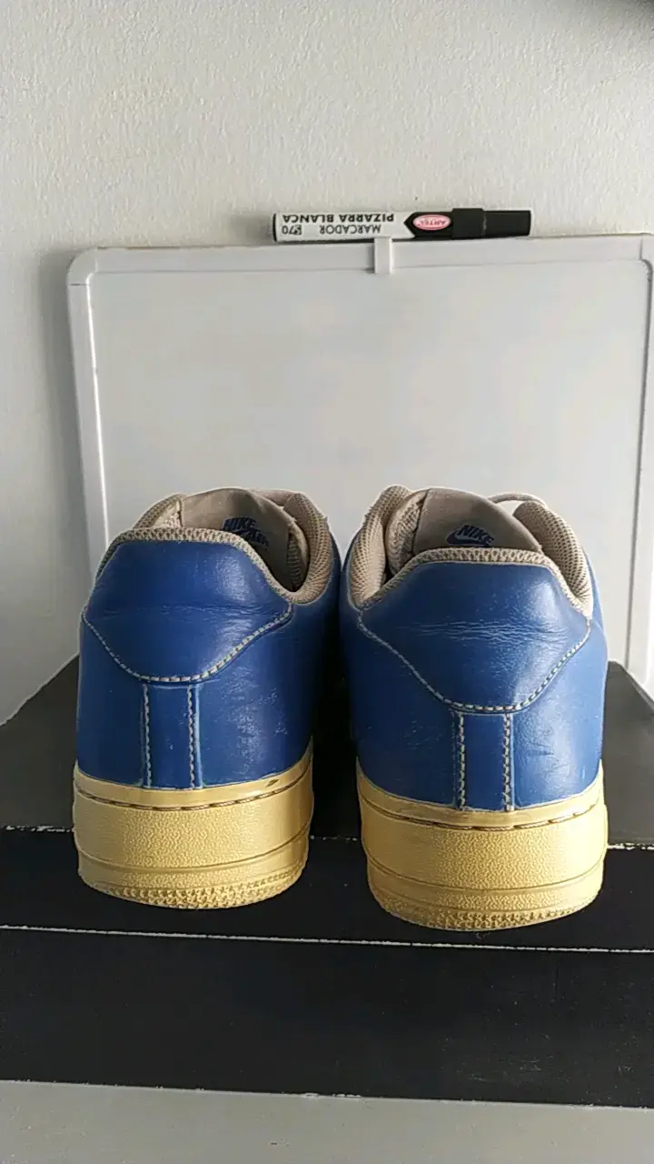 Zapatillas deportivas azules Nike Air Force - 4