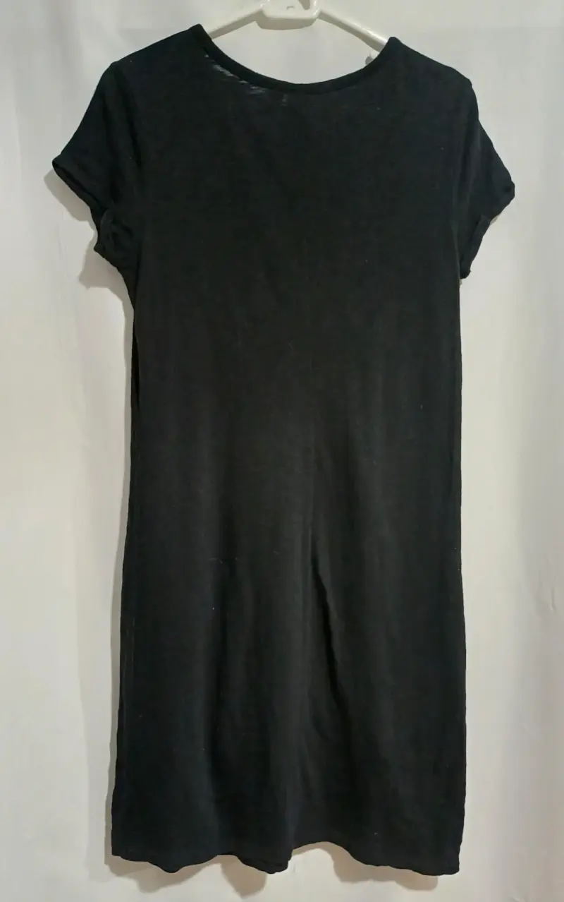 Vestido negro casual GAP con bolsillo - 3