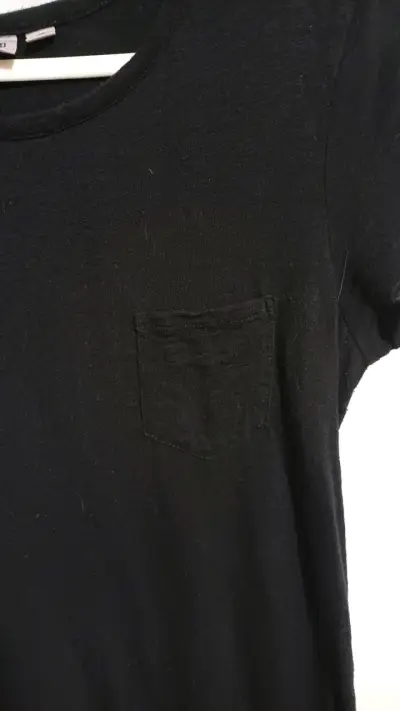 Vestido negro casual GAP con bolsillo - miniatura 4