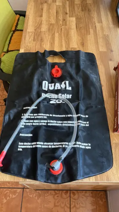 Ducha Solar Quail 20 Litros para Camping - miniatura 1