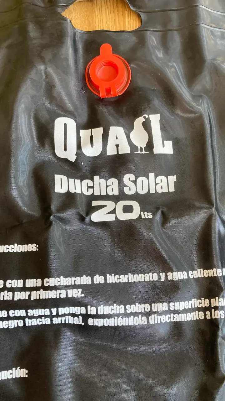 Ducha Solar Quail 20 Litros para Camping - 2