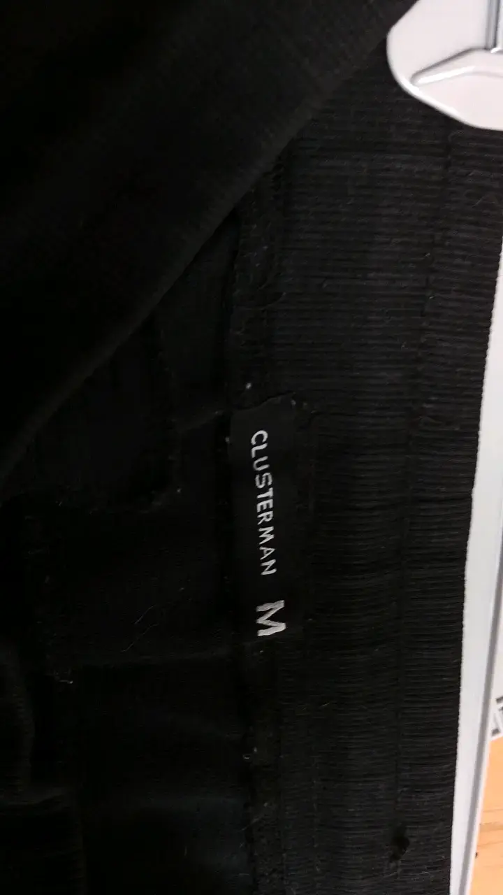 Pantalones deportivos negros Clusterman talla M - 2