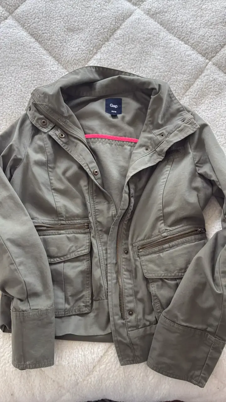 Chaqueta verde militar Gap para mujer - 1