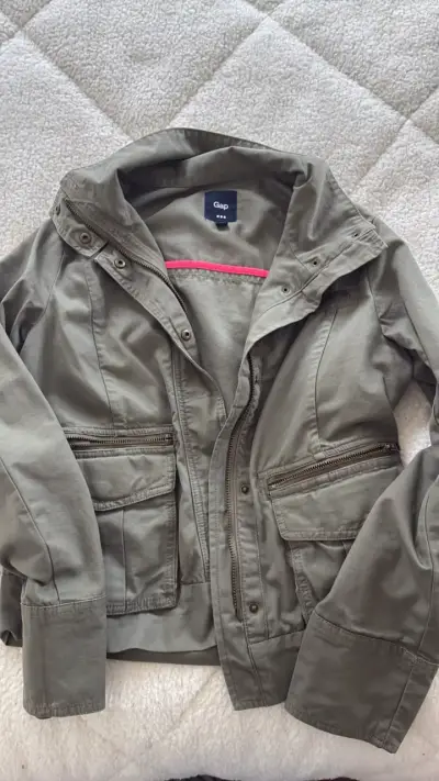 Chaqueta verde militar Gap para mujer - miniatura 1