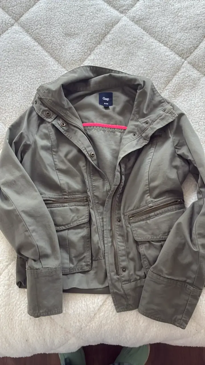 Chaqueta verde militar Gap para mujer - 2