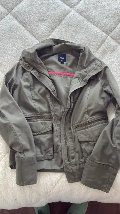 Chaqueta verde militar Gap para mujer - miniatura 2