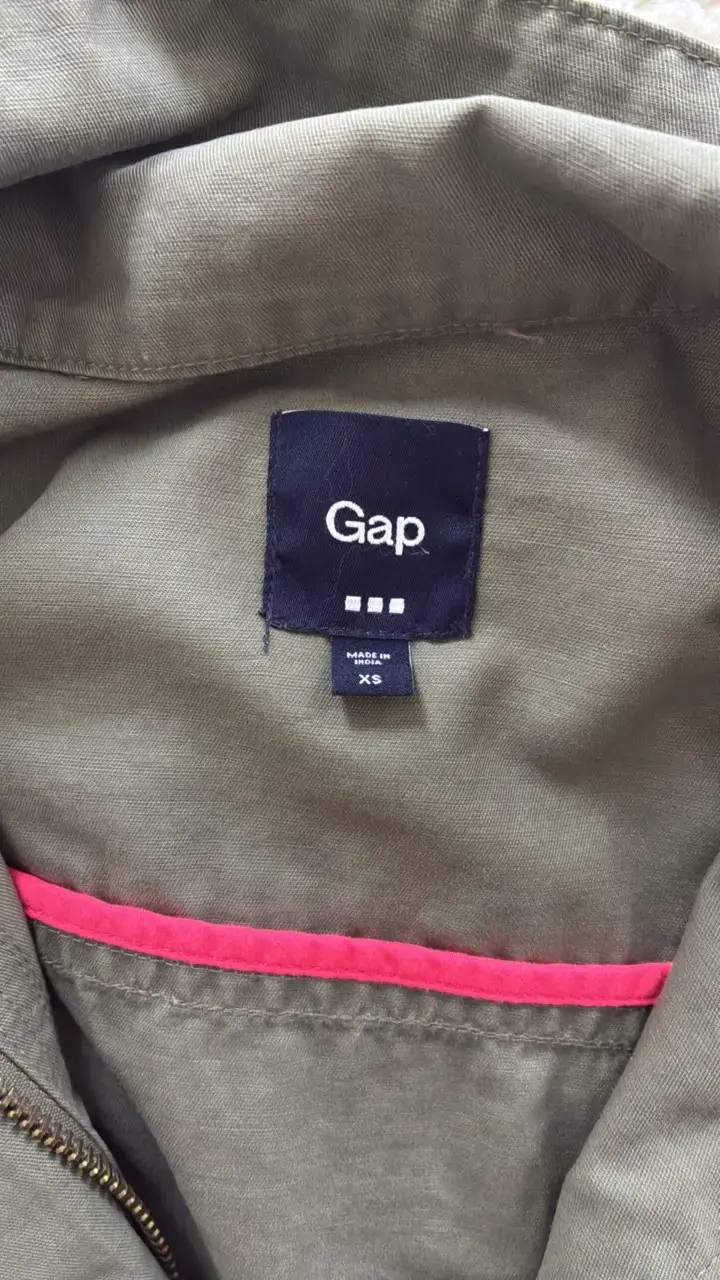 Chaqueta verde militar Gap para mujer - 3