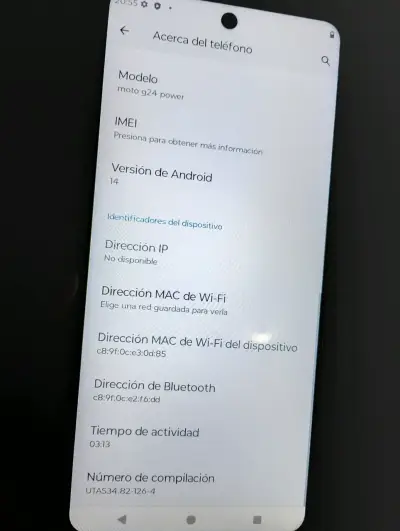 Smartphone Motorola Moto G24 Power en buen estado - miniatura 4