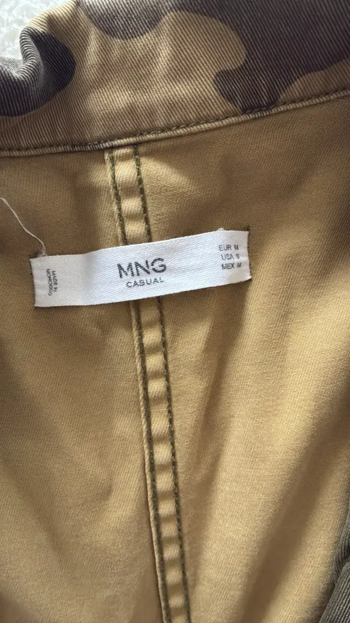 Chaqueta camuflada MNG Casual para mujer - 2