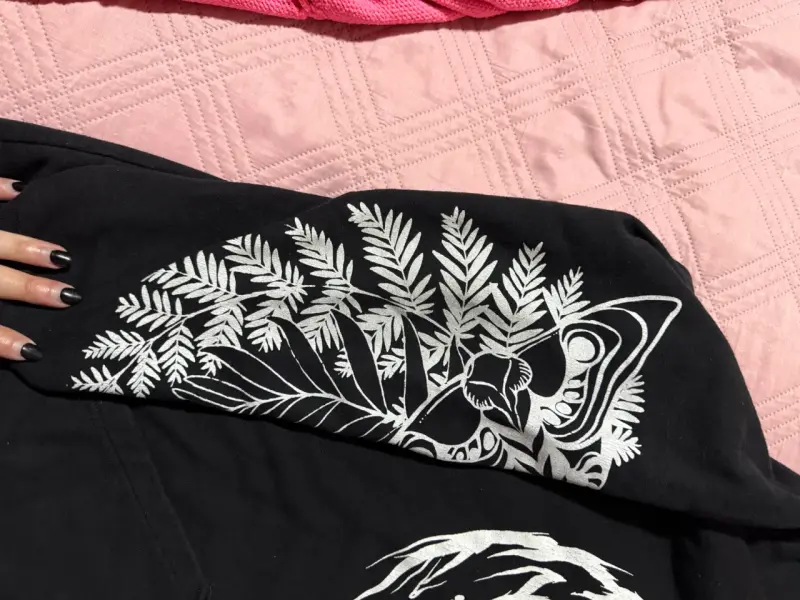 Polerón negro diseño The last of us - 2