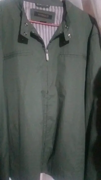 Chaqueta verde con cierre Marquis - miniatura 1