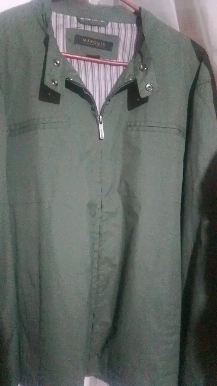 Chaqueta verde con cierre Marquis - 2