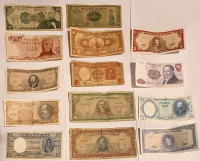Billetes antiguos de Lat América y otros países - miniatura 2
