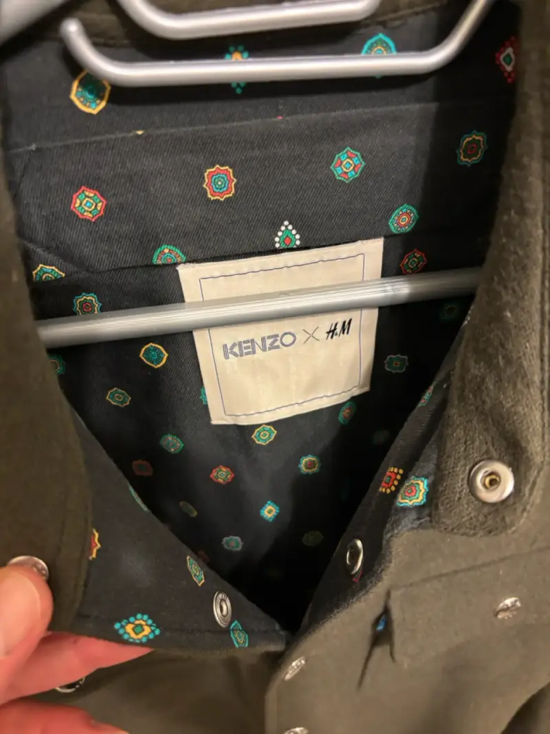 Camisa de lana verde Kenzo x H&M - 3