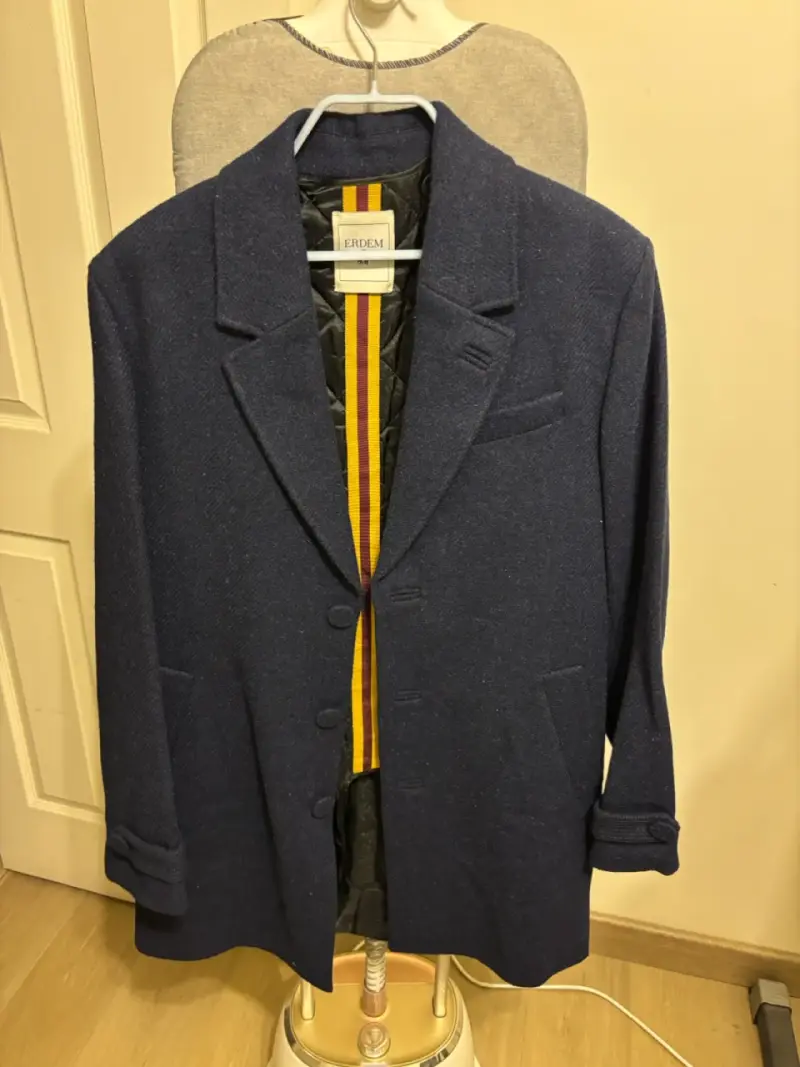 Abrigo azul ERDEM X H&M para hombre - 1
