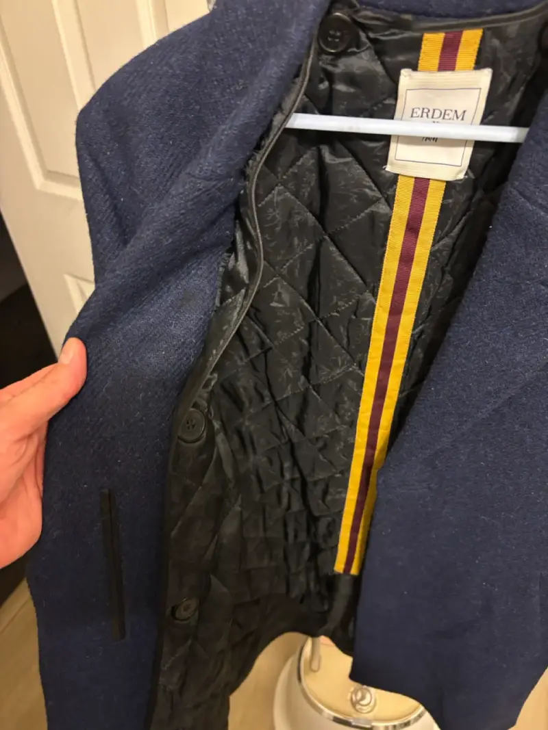 Abrigo azul ERDEM X H&M para hombre - 2