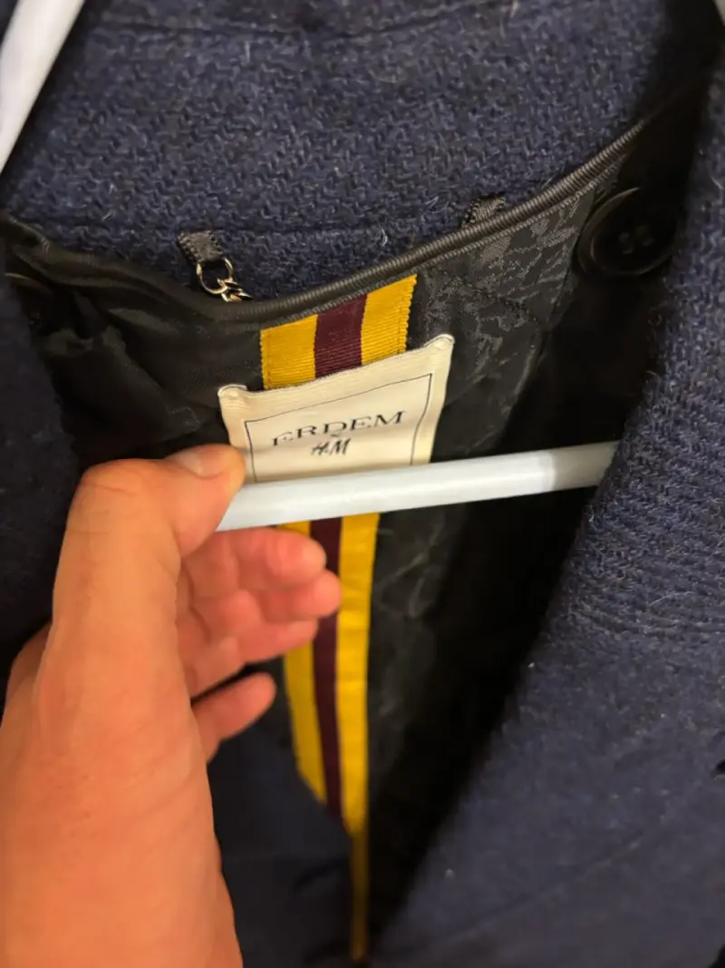 Abrigo azul ERDEM X H&M para hombre - 4