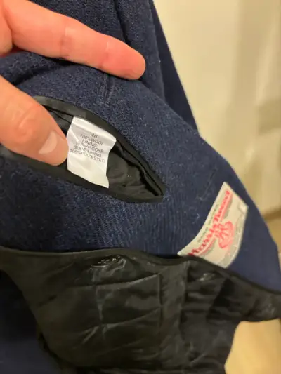 Abrigo azul ERDEM X H&M para hombre - miniatura 5