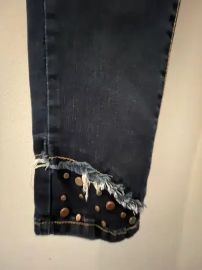 Jeans de mujer con diseño desgastado Efesis - miniatura 3