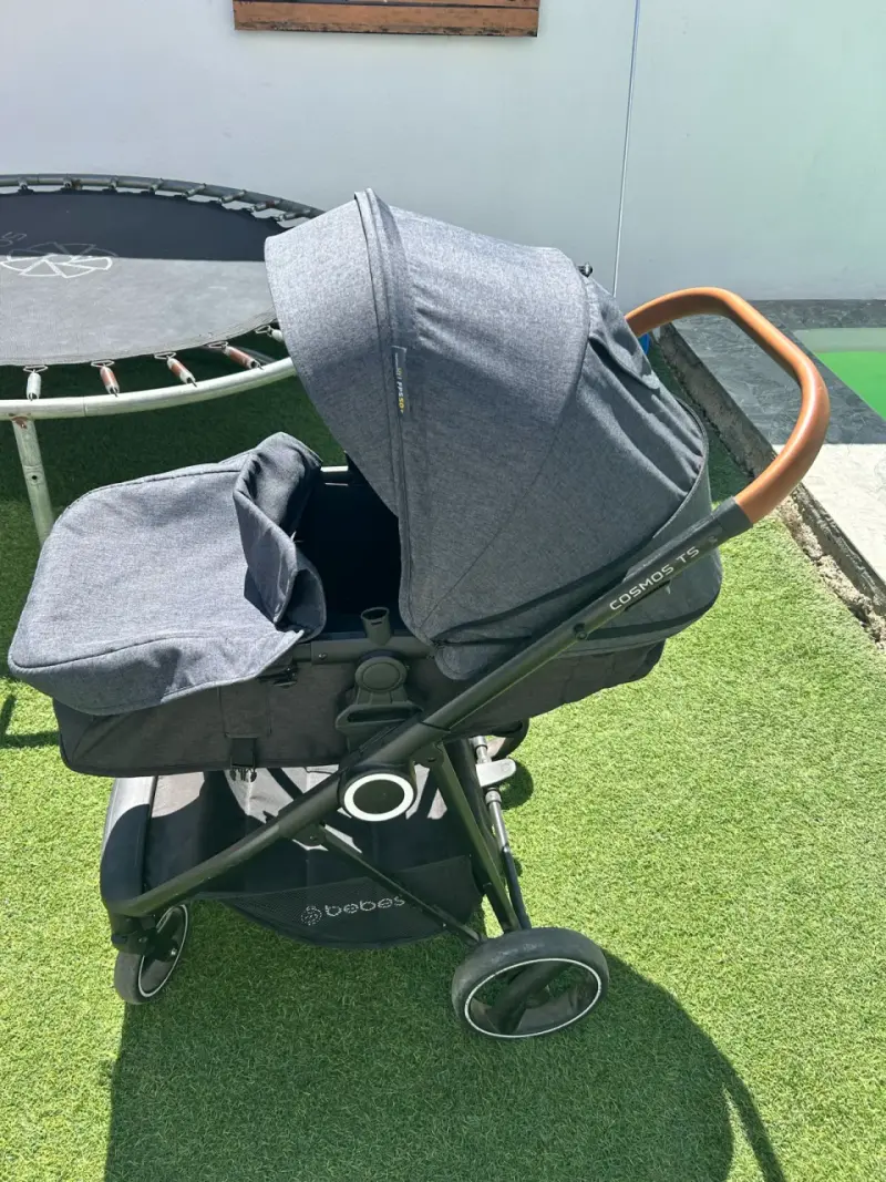 Coche de bebé Bebesit Cosmos TS gris - 1