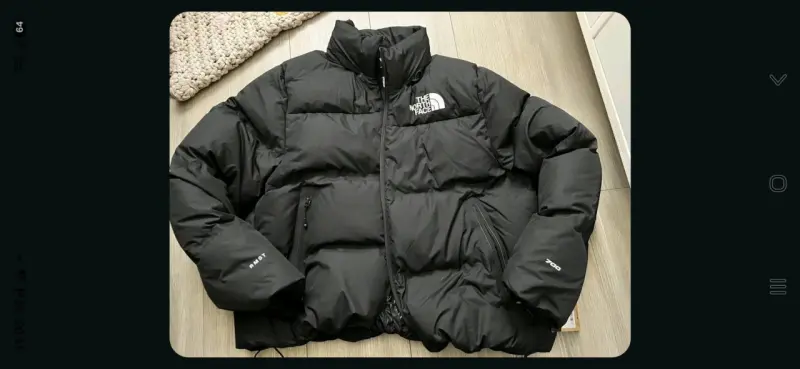 Chaqueta de Pluma 1996 Retro Nupse mujer - 1
