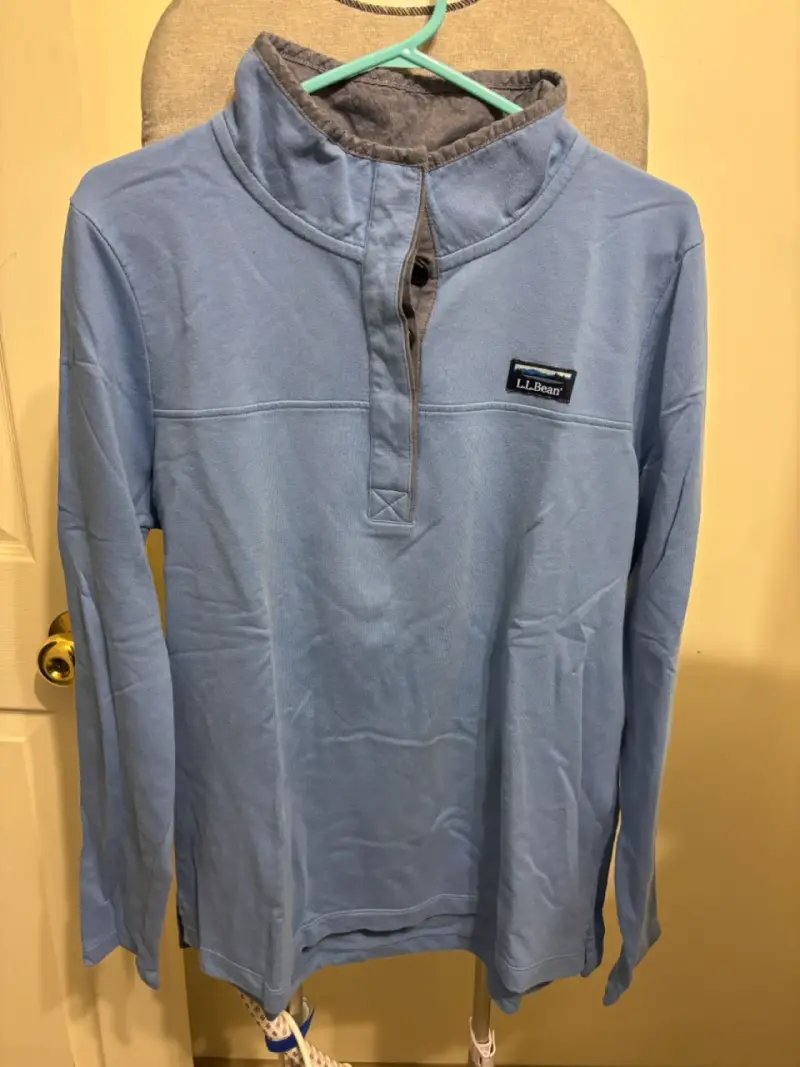 Polerón azul L.L. Bean para hombre - 1