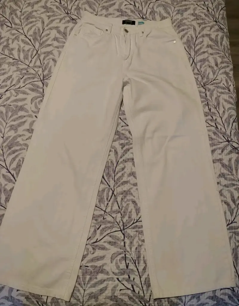 Pantalon blanco recto Foster talla 38 - 1