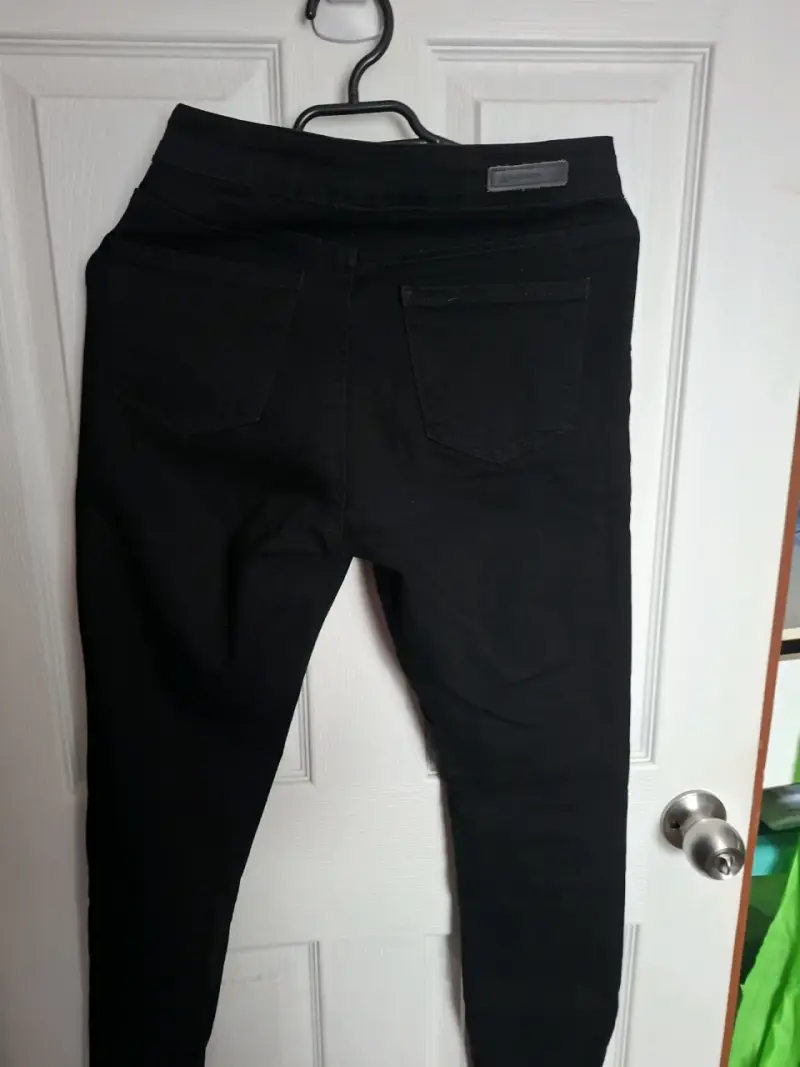 Jeans negros ajustados para mujer Lenny - 2