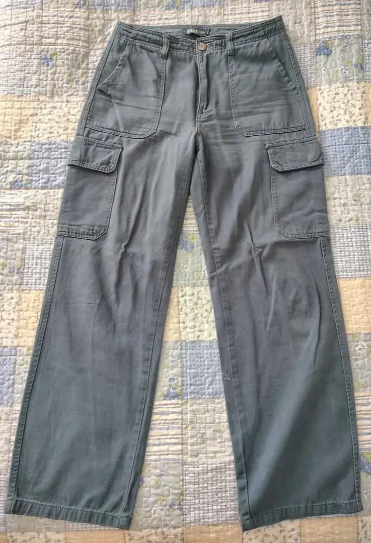 Pantalones cargo azules para mujer Index talla 38 - 1