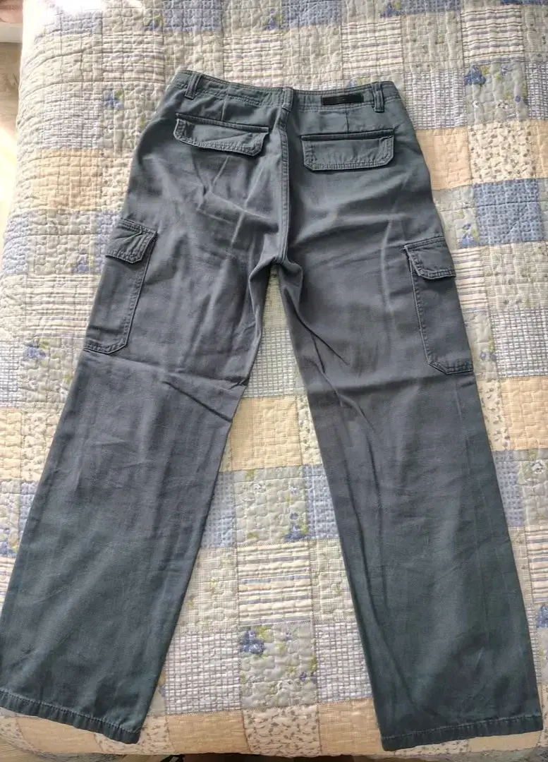 Pantalones cargo azules para mujer Index talla 38 - 2