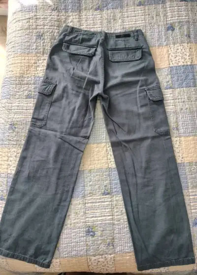 Pantalones cargo azules para mujer Index talla 38 - miniatura 2