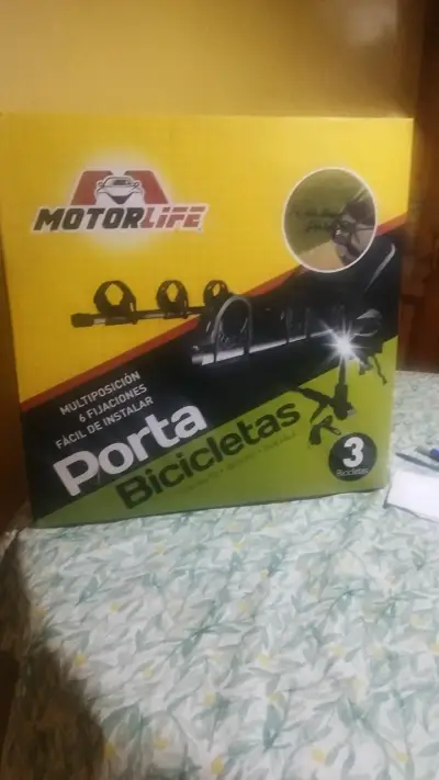 Portabicicletas Motorlife para 3 bicicletas - miniatura 1