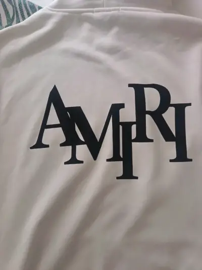 Polerón blanco Amiri M - miniatura 2