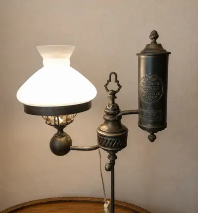 Lámpara de estudiante victoriana ⚜️ - miniatura 2
