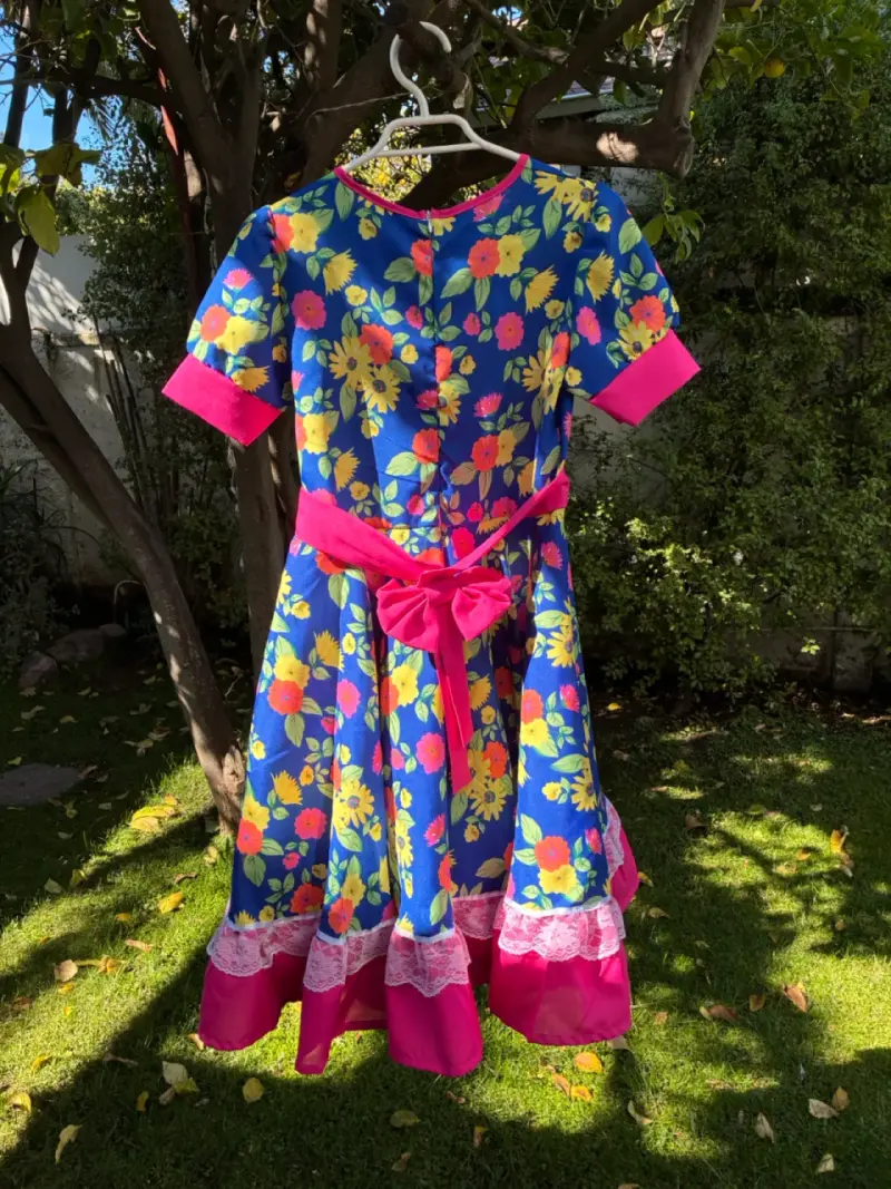 Vestido huasa china talla 16 - 2