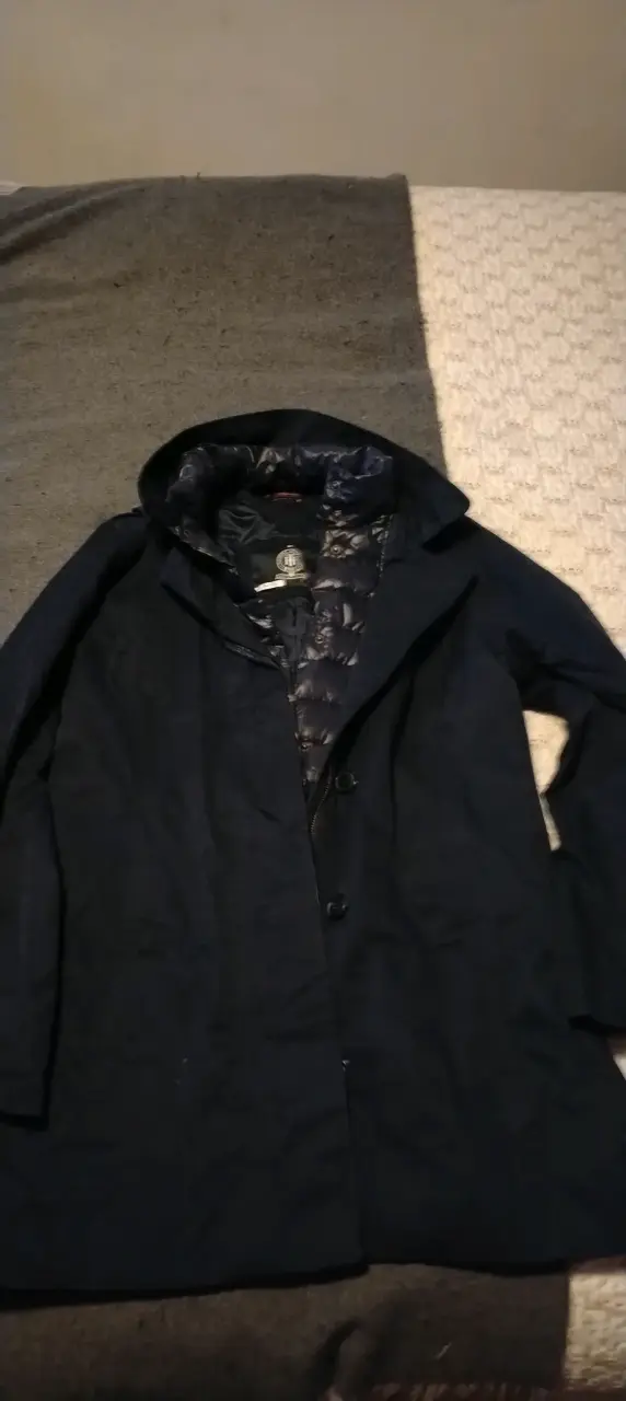 Trench navy Tommy Hilfiger - 1