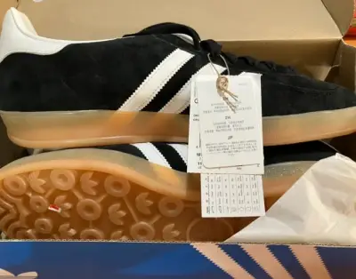 Zapatillas Adidas Gazelle Indoor Negras - miniatura 1