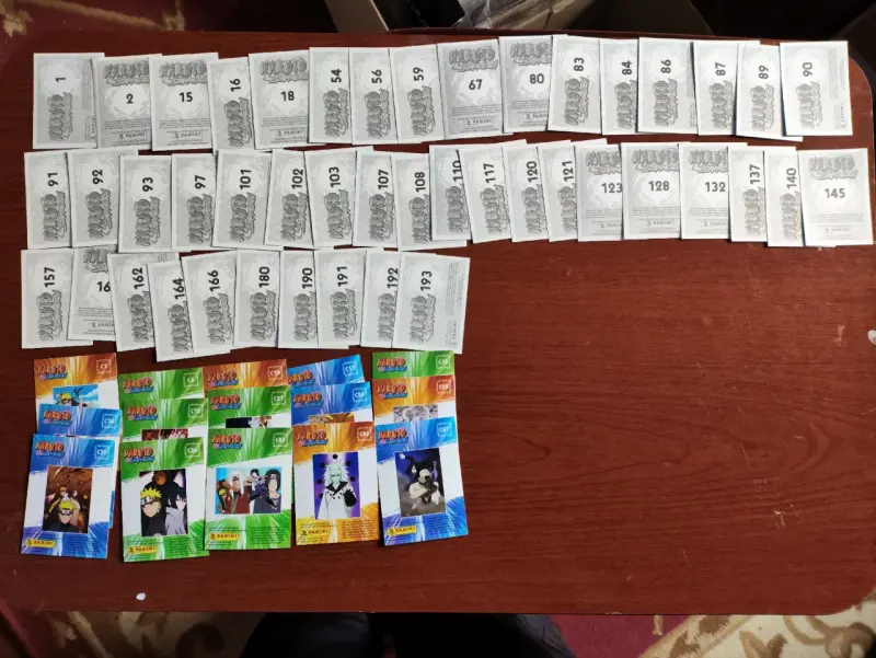 Álbum y Stickers de Naruto Shippuden - 2