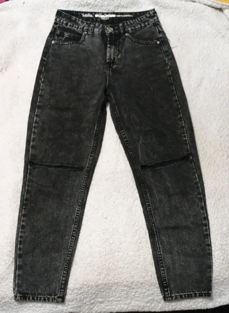 Jeans negros Sybilla Kelly para mujer - 3