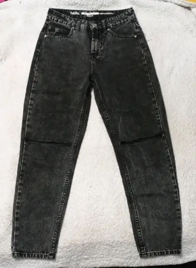 Jeans negros Sybilla Kelly para mujer - miniatura 3