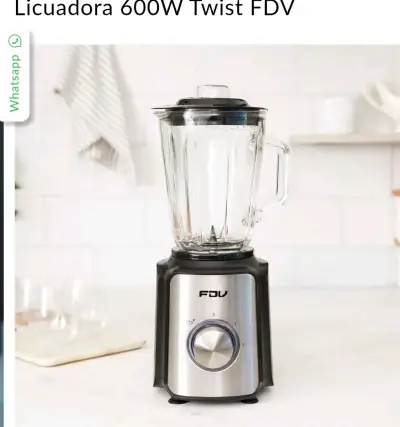 Licuadora FDV Twist 600W con vaso de vidrio - miniatura 3