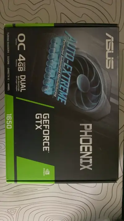 Tarjeta Gráfica Asus Phoenix GeForce GTX 1650 4GB - miniatura 1