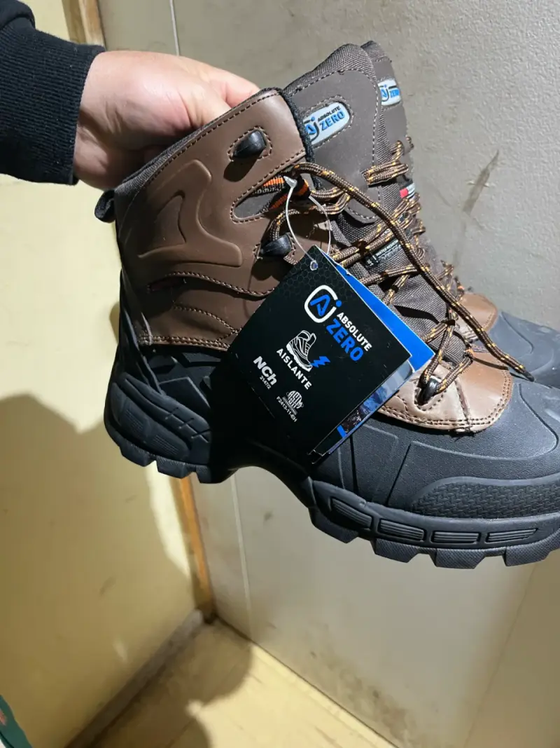 Botas de montaña impermeables Absolute Zero marrón - 3